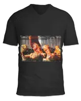 Unisex Jersey SS V-Neck T-Shirt