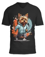 Unisex Jersey SS V-Neck T-Shirt