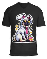 Unisex Jersey SS V-Neck T-Shirt