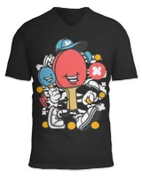 Unisex Jersey SS V-Neck T-Shirt
