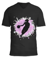 Unisex Jersey SS V-Neck T-Shirt