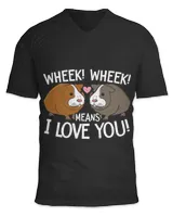 Unisex Jersey SS V-Neck T-Shirt