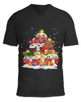 Unisex Jersey SS V-Neck T-Shirt