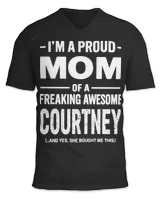 Unisex Jersey SS V-Neck T-Shirt
