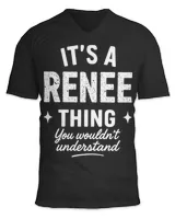 Unisex Jersey SS V-Neck T-Shirt