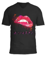 Unisex Jersey SS V-Neck T-Shirt