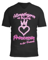 Unisex Jersey SS V-Neck T-Shirt