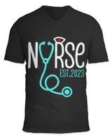 Unisex Jersey SS V-Neck T-Shirt
