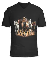 Unisex Jersey SS V-Neck T-Shirt