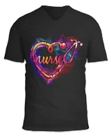 Unisex Jersey SS V-Neck T-Shirt
