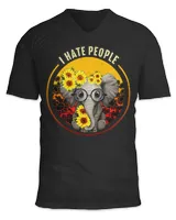 Unisex Jersey SS V-Neck T-Shirt