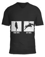 Unisex Jersey SS V-Neck T-Shirt