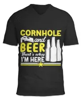 Unisex Jersey SS V-Neck T-Shirt