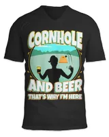 Unisex Jersey SS V-Neck T-Shirt