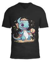 Unisex Jersey SS V-Neck T-Shirt