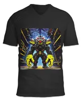 Unisex Jersey SS V-Neck T-Shirt