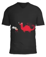 Unisex Jersey SS V-Neck T-Shirt