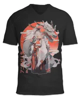 Unisex Jersey SS V-Neck T-Shirt