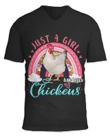 Unisex Jersey SS V-Neck T-Shirt