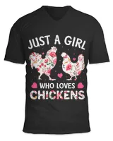 Unisex Jersey SS V-Neck T-Shirt