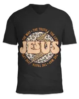 Unisex Jersey SS V-Neck T-Shirt