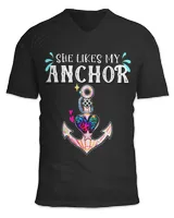 Unisex Jersey SS V-Neck T-Shirt