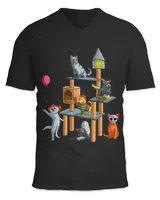 Unisex Jersey SS V-Neck T-Shirt