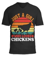 Unisex Jersey SS V-Neck T-Shirt