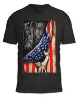 Unisex Jersey SS V-Neck T-Shirt
