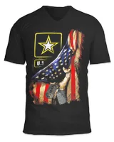 Unisex Jersey SS V-Neck T-Shirt