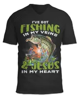 Unisex Jersey SS V-Neck T-Shirt