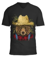 Unisex Jersey SS V-Neck T-Shirt