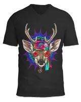 Unisex Jersey SS V-Neck T-Shirt