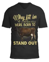 Unisex Jersey SS V-Neck T-Shirt