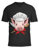 Unisex Jersey SS V-Neck T-Shirt