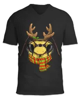 Unisex Jersey SS V-Neck T-Shirt