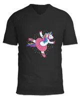 Unisex Jersey SS V-Neck T-Shirt
