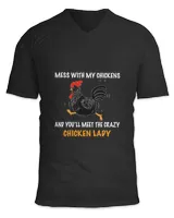 Unisex Jersey SS V-Neck T-Shirt