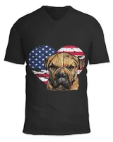 Unisex Jersey SS V-Neck T-Shirt