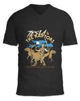 Unisex Jersey SS V-Neck T-Shirt