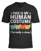 Unisex Jersey SS V-Neck T-Shirt