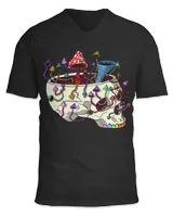 Unisex Jersey SS V-Neck T-Shirt
