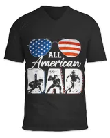 Unisex Jersey SS V-Neck T-Shirt
