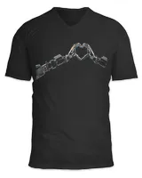 Unisex Jersey SS V-Neck T-Shirt