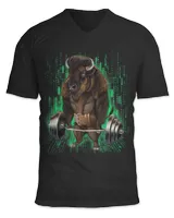 Unisex Jersey SS V-Neck T-Shirt