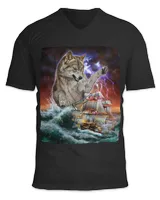 Unisex Jersey SS V-Neck T-Shirt