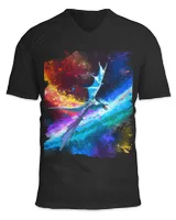 Unisex Jersey SS V-Neck T-Shirt