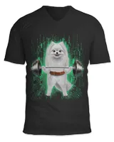Unisex Jersey SS V-Neck T-Shirt
