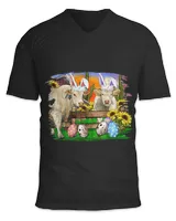 Unisex Jersey SS V-Neck T-Shirt