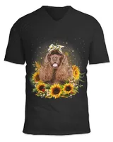 Unisex Jersey SS V-Neck T-Shirt